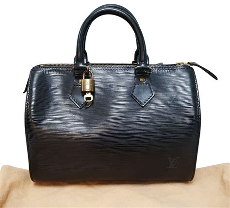 louis vuitton epi leather handbag black|Louis Vuitton epi speedy discontinued.